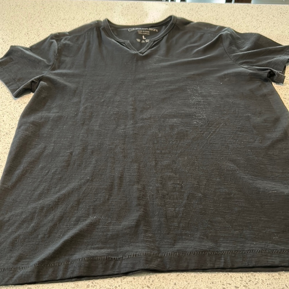 Calvin Klein 1/4 V-neck t-shirt